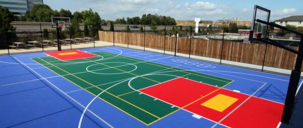 Multipurpose Sports Courts Supply Installation in UAE Mister Shade ME